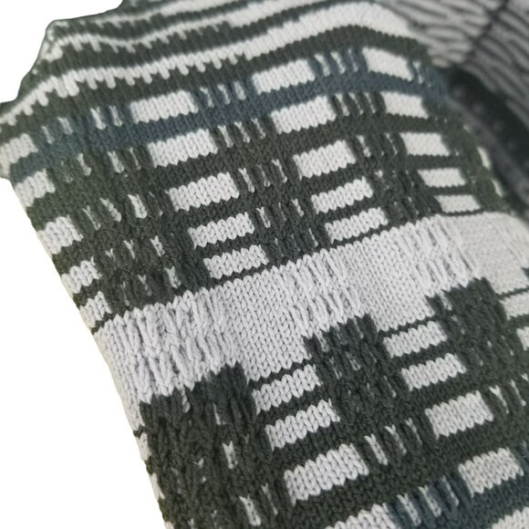 Opening Ceremony Y2K Bodycon Skater Dress Purple Aztec Stripe 2000s Style - Picture 15 of 16